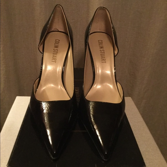 Colin Stuart pointy toe black heels - Picture 5 of 5